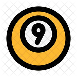 Billiard Ball  Icon