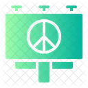 Billboard Peace Pacifism Icon