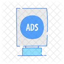 Billboard Advertising Advertisement Icon