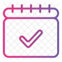 Schedule Calendar Marketing Icon