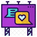 Advertising Billboard Display Icon