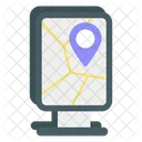 Billboard Map  Icon