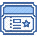 Billet Cinema Pass Icône