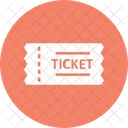 Billet Coupon Laissez Passer Icon