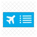 Billet d'avion  Icône