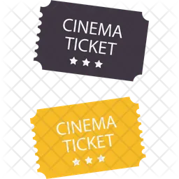 Billet de cinéma  Icône