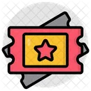 Boleto Rifa Vale Icon