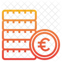 Billetes En Euros Billete De Banco Euro Icono