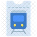 Boleto de tren  Icon