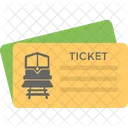 Tren Billete Ferrocarril Icon