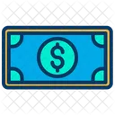 Billete De Dolar Dolar En Efectivo Efectivo Icon