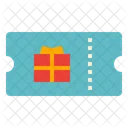 Billete de regalo  Icono