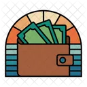 Billetera Dinero Efectivo Icon