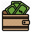 Billetera Dinero Efectivo Icon