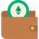 Billetera Ethereum Billetera Ethereum Icono