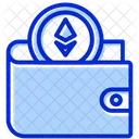 Billetera Ethereum Billetera Ethereum Icono