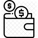 Billetera  Icono