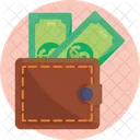 Contabilidad Billetera Dinero Icon