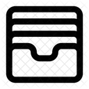 Cartera Archivo Cuadro Icono