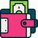 Billetera Dinero Efectivo Icono
