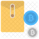 Billetera Bitcoin  Icono