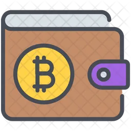 Billetera Bitcoin  Icono