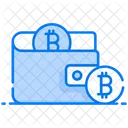 Billetera Bitcoin  Icono