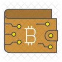 Billetera Bitcoin  Icono