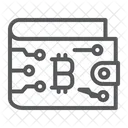 Billetera Bitcoin  Icono