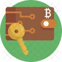 Bitcoin Billetera Cadena De Bloques Icon