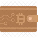 Billetera Bitcoin  Icono