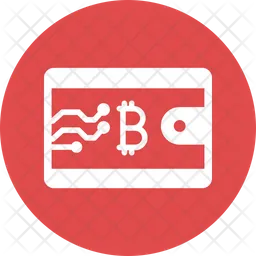 Billetera Bitcoin  Icono