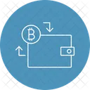 Billetera Bitcoin  Icono