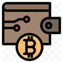 Bitcoin Dinero Billetera Icono