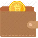 Billetera Bitcoin  Icono