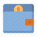 Billetera Bitcoin  Icono