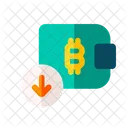 Billetera Bitcoin  Icono