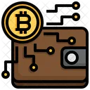 Billetera Bitcoin  Icono