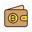 Billetera Bitcoin  Icono