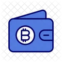 Billetera Bitcoin  Icono