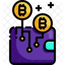 Billetera Bitcoin  Icono