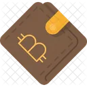 Billetera Bitcoin  Icono