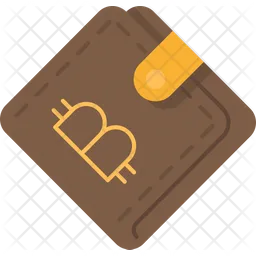 Billetera Bitcoin  Icono