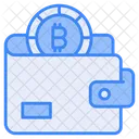 Bitcoin Digital Billetera Icono