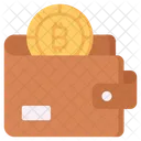 Billetera Bitcoin  Icono