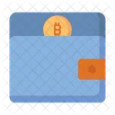 Billetera Bitcoin  Icono