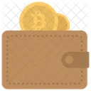 Billetera Bitcoin  Icono