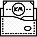 Cartera De Bosnia Y Herzegovina Bosnia Marco Icono