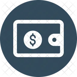 Billetera de dinero  Icono