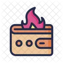 Billetera de fuego  Icono